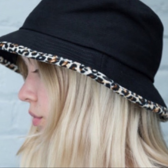 brandy melville cheetah bucket hat